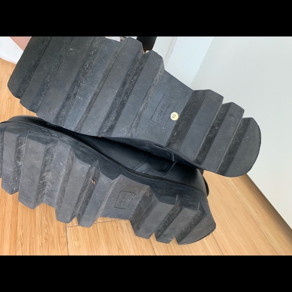 Cinzia Araia Lamb Skin Leather Boots Size 43 - Picture 3 of 10